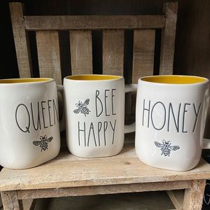 Rae dunn bee mug set of 3